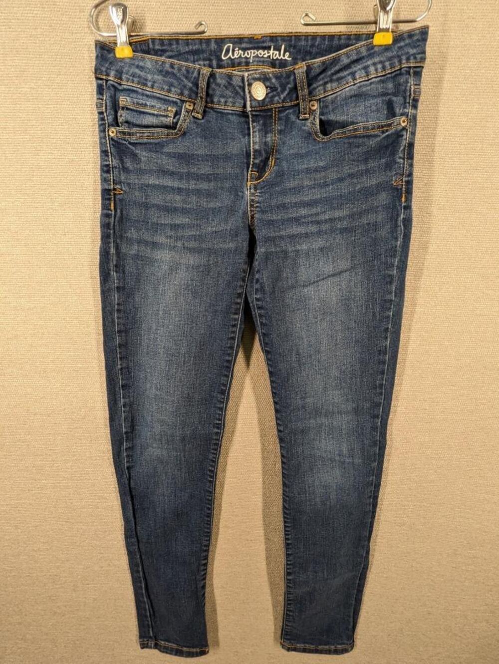 Aeropostale Blue Jean Jeggings Size 6 Lola Regular -1223G14